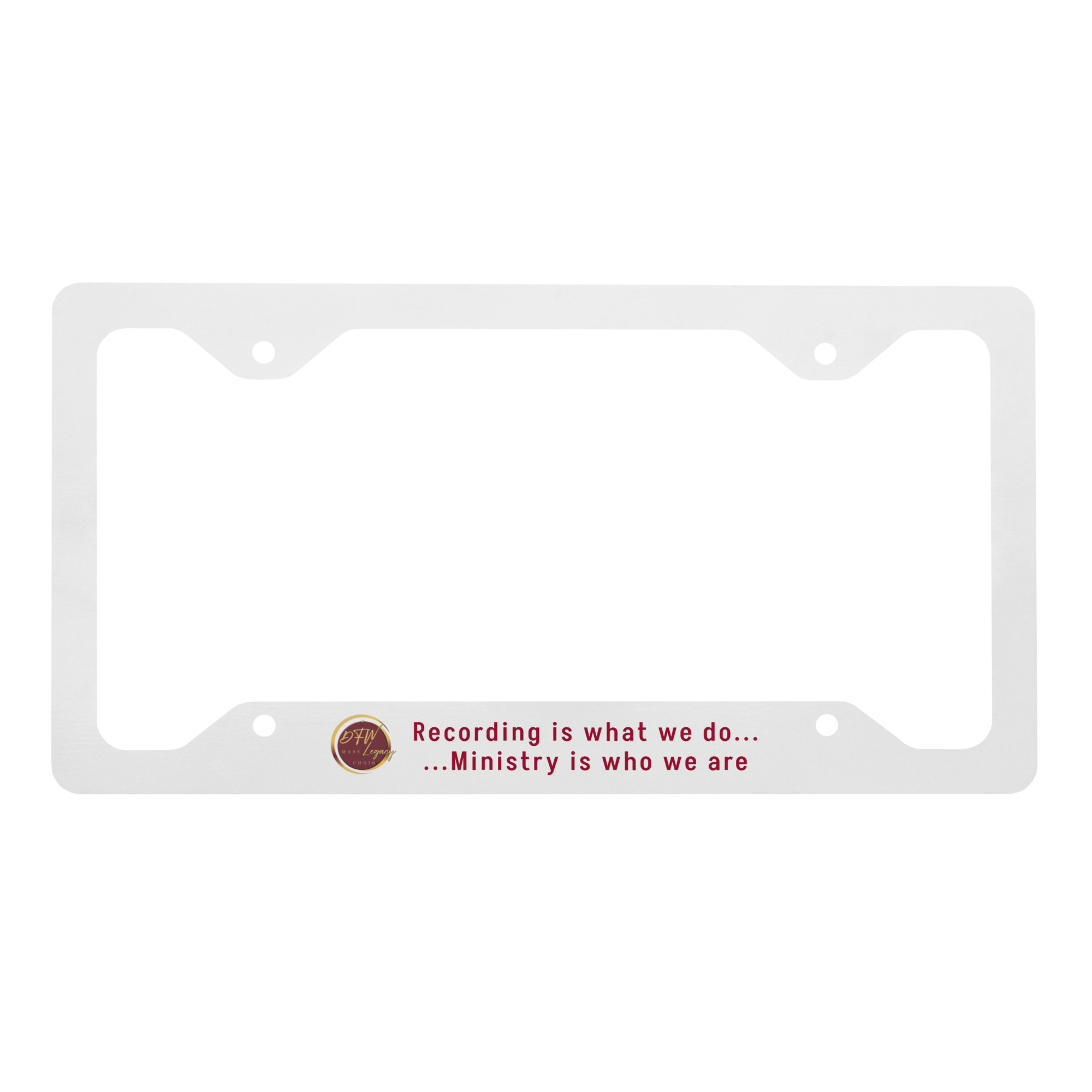 Metal license plate frame - Image 2
